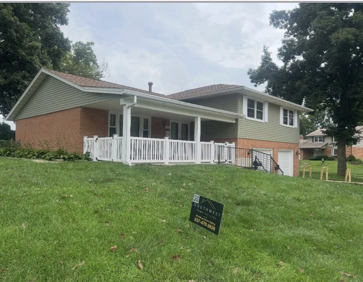 Fairborn home with new ProVia CedarMAX siding by Southwest Home Services