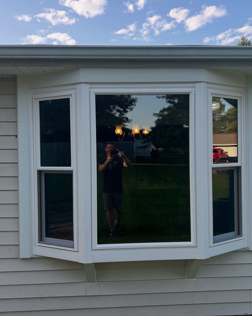New bay window built out by Southwest Home Services in Lewisburg